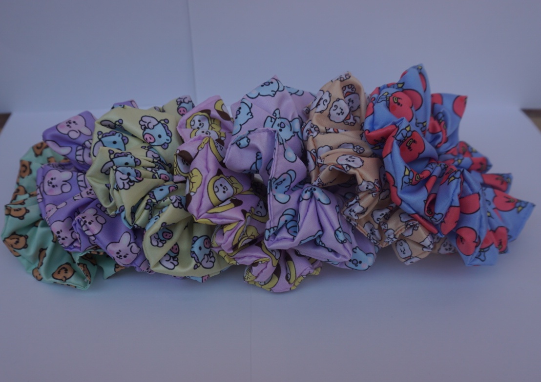 BT21 All Characters Scrunchie Combo 2