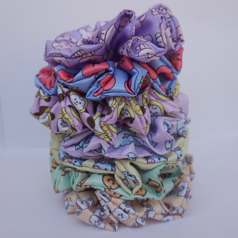 BT21 All Characters Scrunchie Combo 4