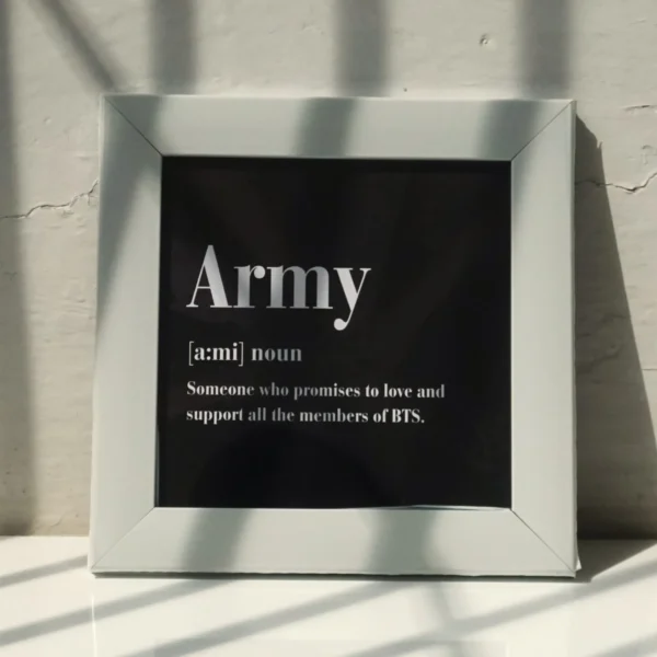 BTS Photo Frame – Army-2