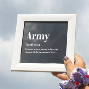BTS Photo Frame – Army
