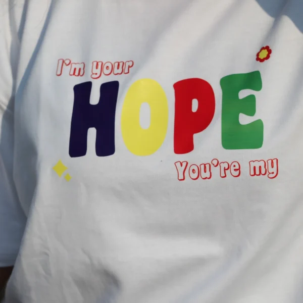 BTS T-shirt Hope Closeup