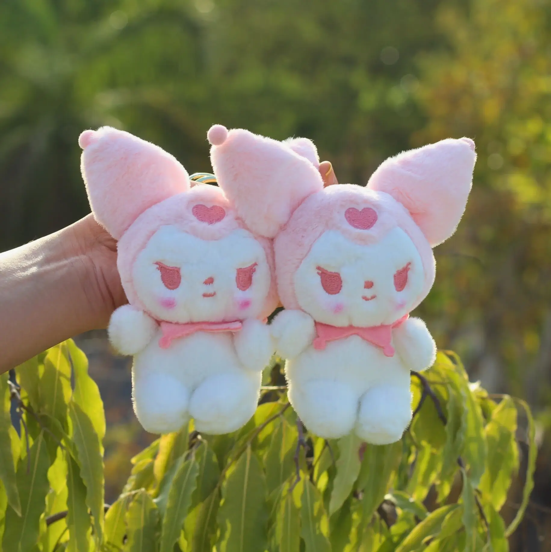 Kuromi-Plush-Keychain-online-India-1