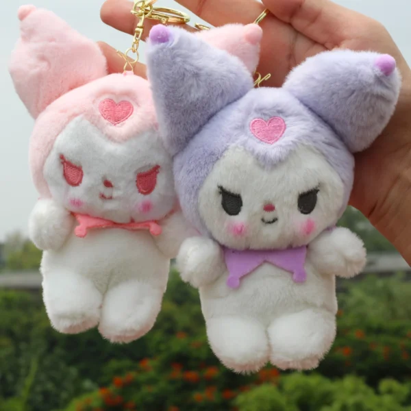 Buy Sanrio Kuromi Plush Keychain in India - Boracart