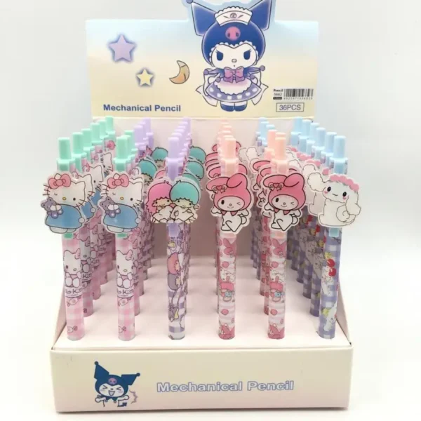Cute-Sanrio-Mechanical-Pencils-Full-box