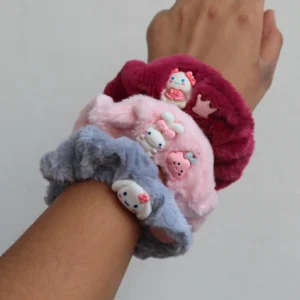 Cinnamoroll-Furry-Scrunchies-online-India