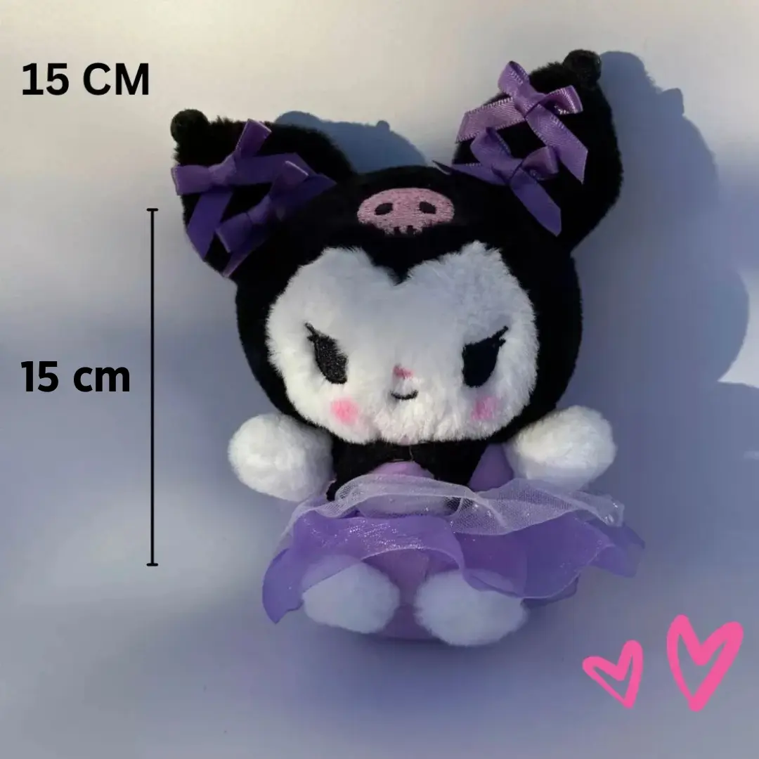 Dazzzling-bow-kuromi-plushie-keychains-size-1