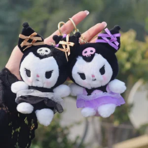 Dazzling-Bow-Kuromi-Plushie-Keychains-1