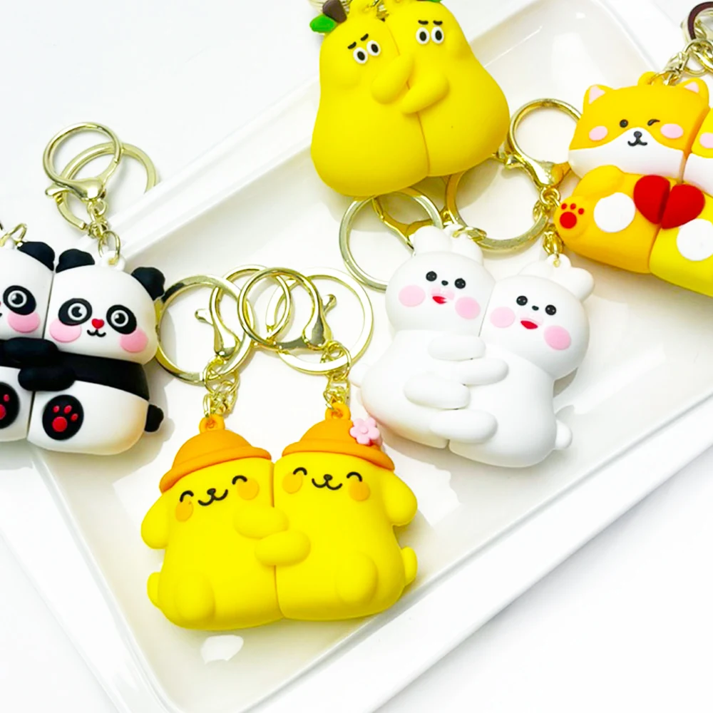 Cute-Magnetic-Couple-Keychains-4