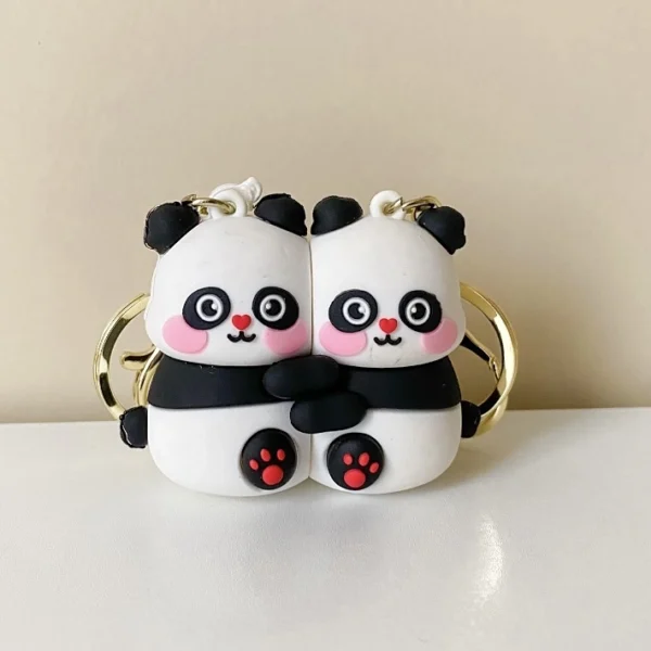 Panda-Magnetic-Couple-Keychain-online-india