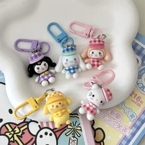 Sanrio-Gingham-Keychain-Charms-Online-India-1