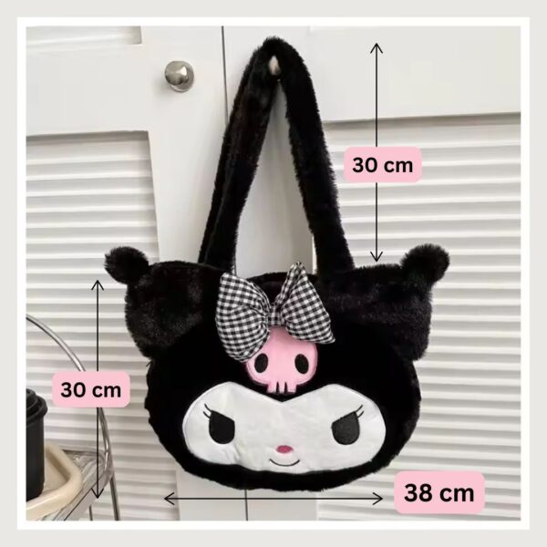 Sanrio Furry Plush Tote Bag