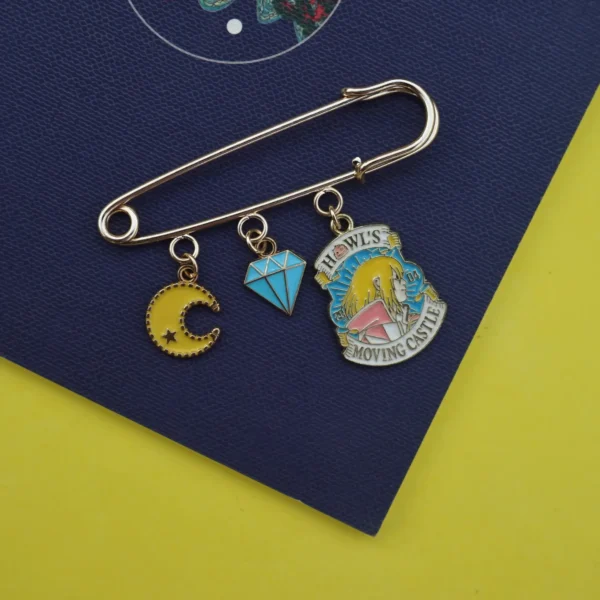 Howl-moving-castle-brooch-pin-online-india