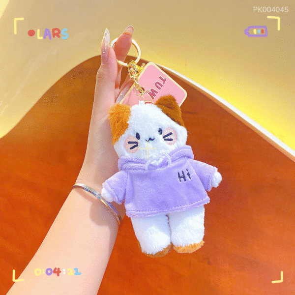 Cute-Cat-Plush-Bag-Charms-online-India-4