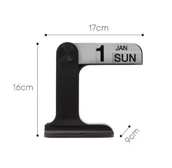 Minimalist Perpetual Flip Desk Calendar