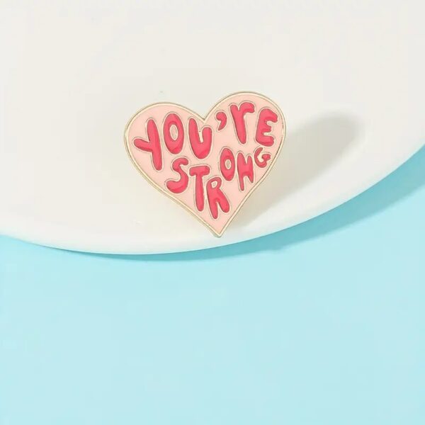 You-are-strong-enamel-pin