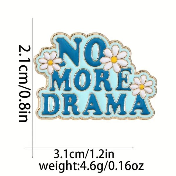 size-no-more-drama-enamel-pin