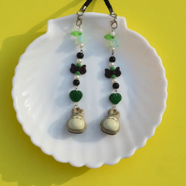 Aesthetic Totoro Bell Phone Charm 7