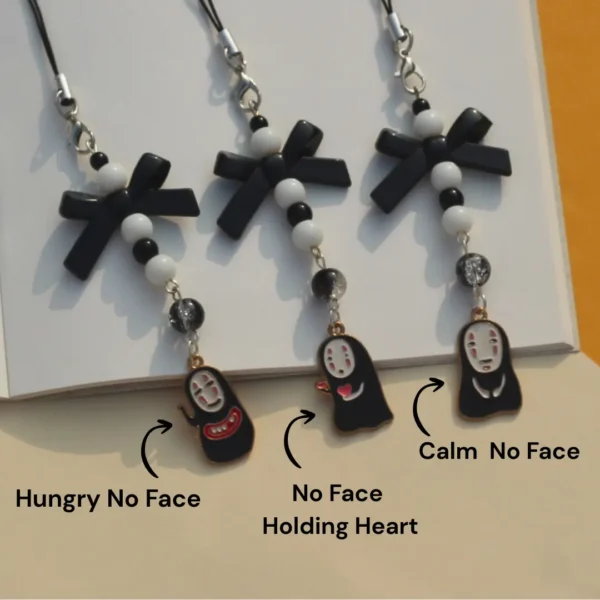 Ghibli-No-Face-Bow-Phone-Charms-online-india-9