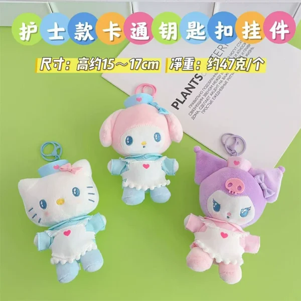 Sanrio-Plush-Keychains-Nurse-Cosplay-Edition-8