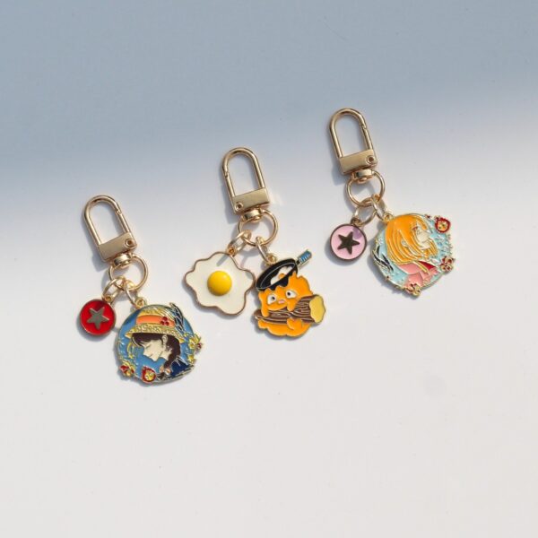 Howls-Moving-Castle-Keychains-online-india-2