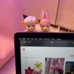 Sonny-angel-animal-hippers-on-laptop