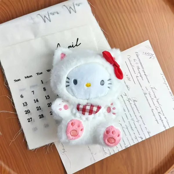 White-Hello-Kitty-Cat-plush-keychain-online-india
