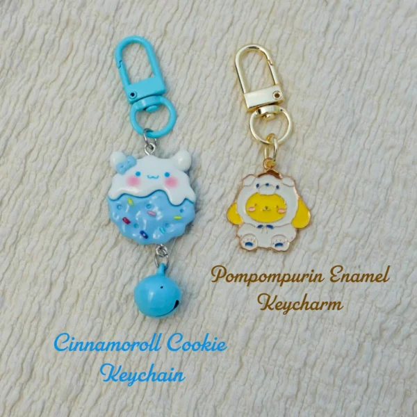 Cinnamoroll-pompompurin-keycharm-sanrio-hamper