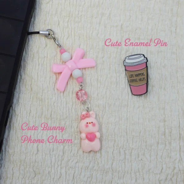 Kawaii-Hamper-Phone-Charm-Enamel-Pin