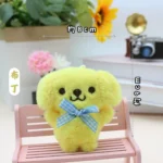 Sanrio-mini-plush-keychain-size