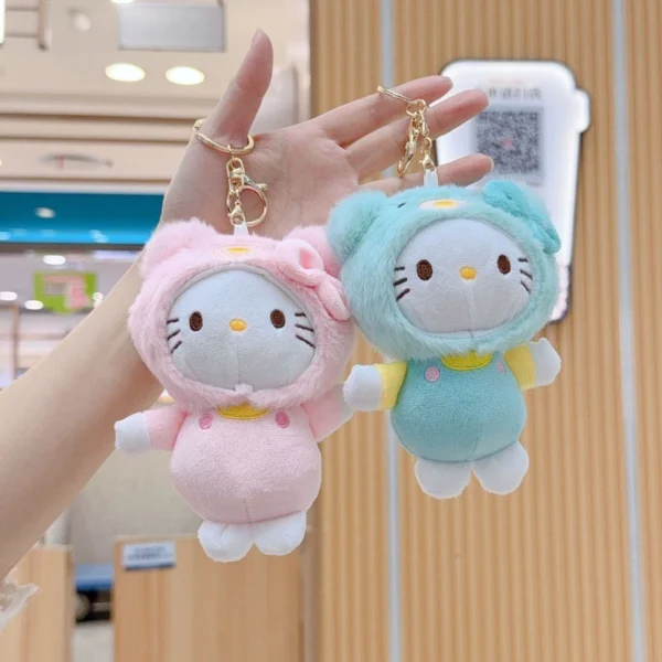 Hello-Kitty-Plush-Keychain-Teddy-Cosplay-4