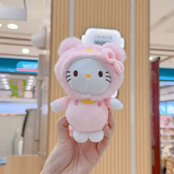 Hello-Kitty-Plush-Keychain-Teddy-Cosplay-6