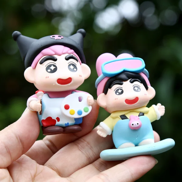 Shinchan-Sanrio-Figures-Kuromi-Mymelody-online-india